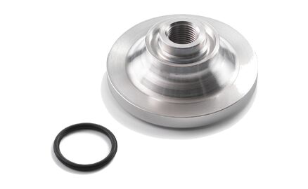 Factory cylinder head combustion chamber insert