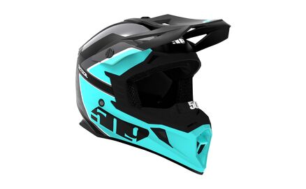 509 Tactical Helmet - Teal Black