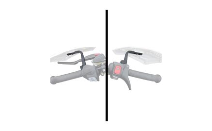 Arctic Cat Sno Pro Hand Guard Nylon Mount Kit - 2007-2018