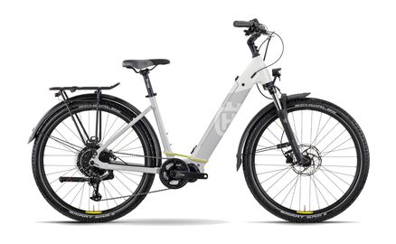 Elektriline jalgratas CROSS TOURER CT1 2023 valge / hall