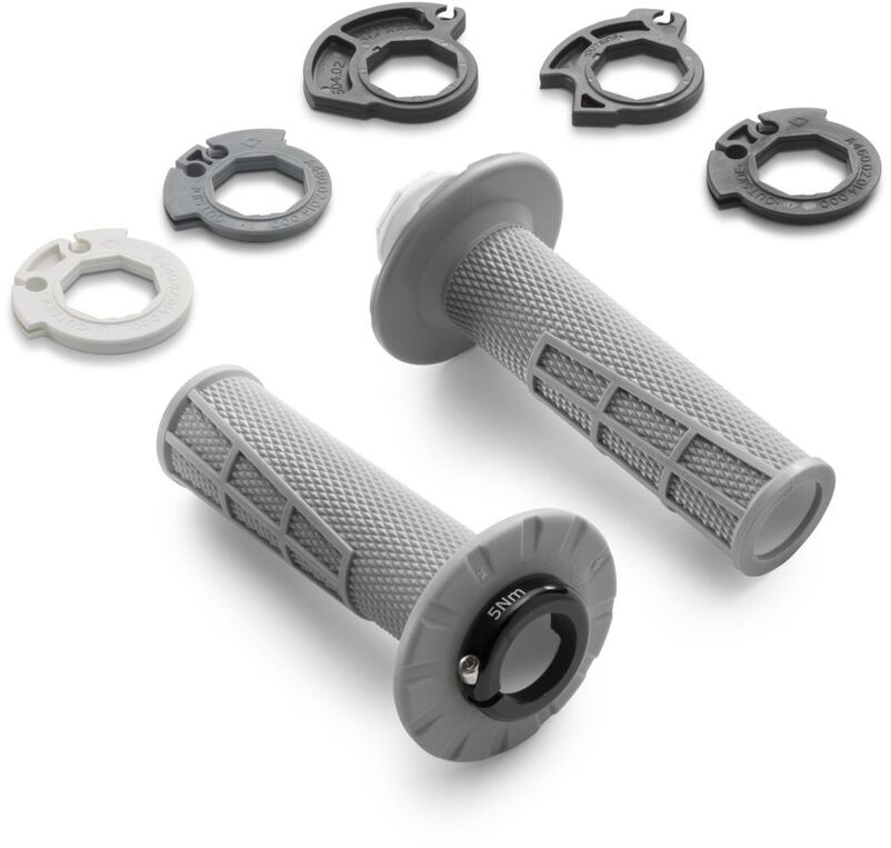 Lock-on grip set