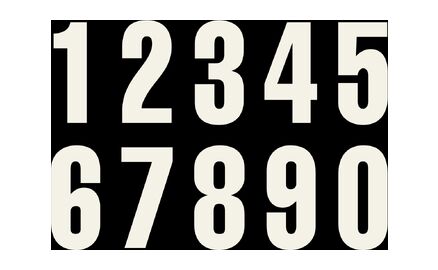 Start numbers