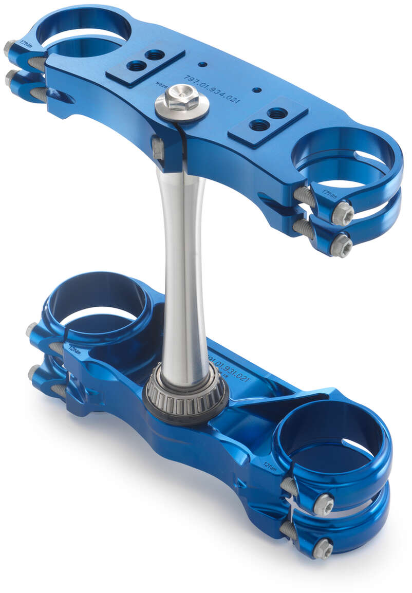 Factory Racing triple clamp