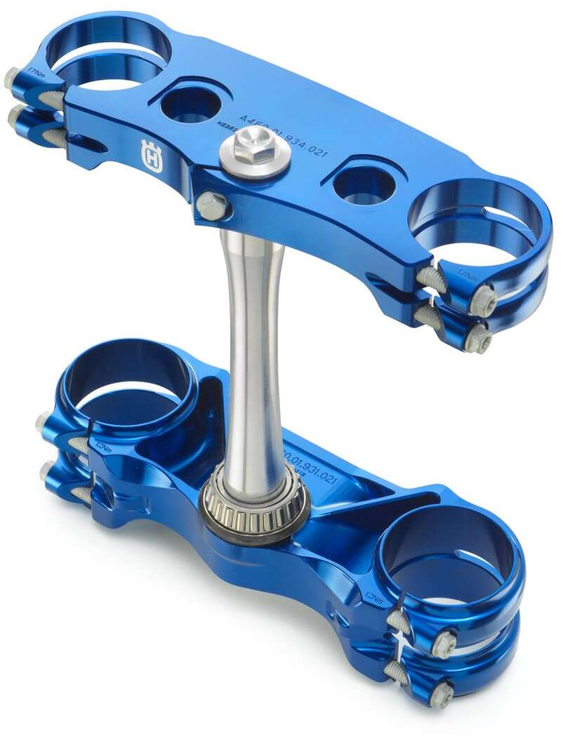 Factory Racing triple clamp