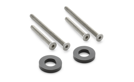 Handlebar end mirror adapter kit