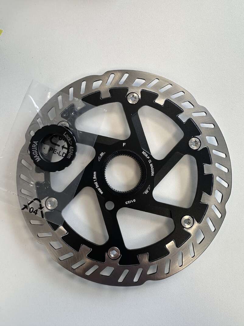 Brake disc MDR-P-CL 203MM + LOCKRING