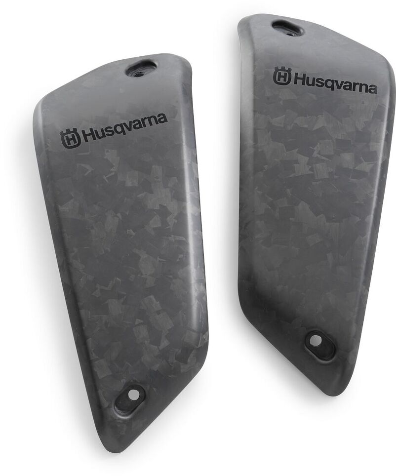 Radiator spoiler set