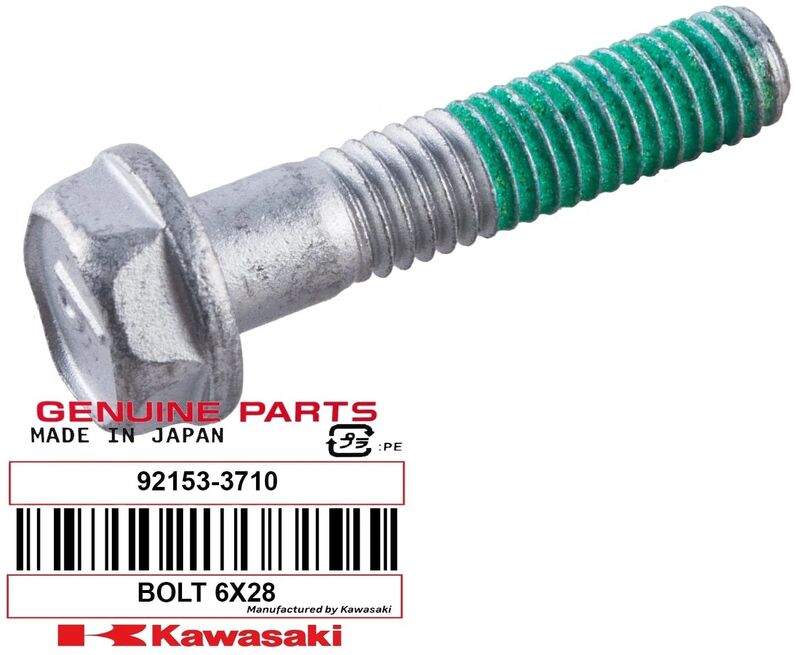 Kawasaki OEM Bolt 6x28
