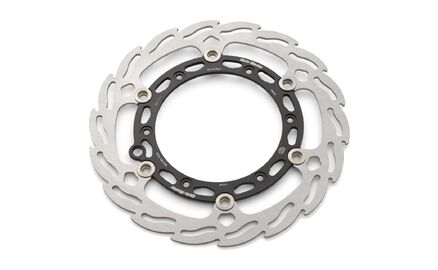 Flame brake disc