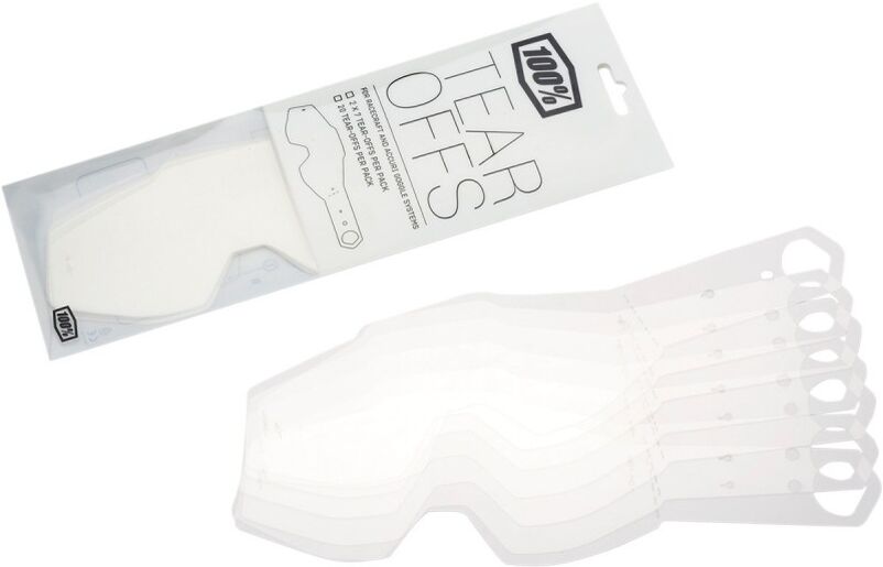 100% RC/AC/ST Standard Tear-Offs 20 Pk