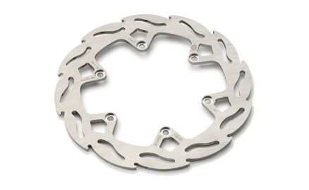 Flame brake disc
