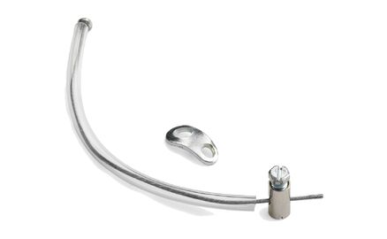 Rear brake safety wire