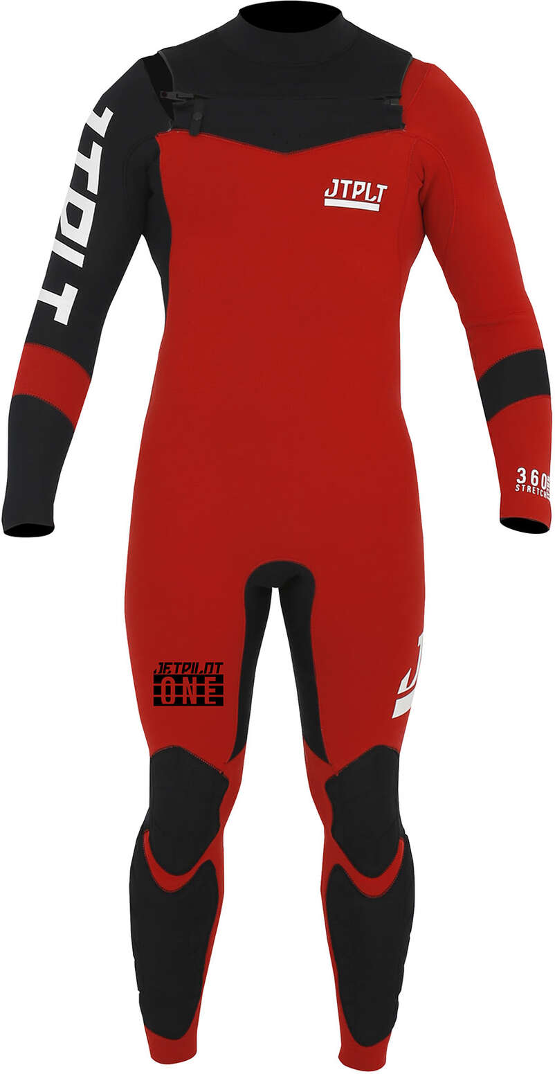 Jetpilot RX One GBS 4/3mm üheosaline soe kalipso punane/must