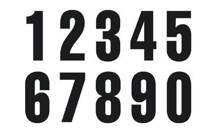 Start numbers