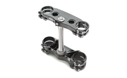 Factory Racing triple clamp