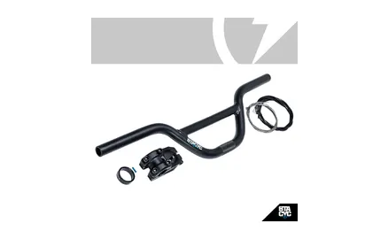 19mm MINI BAR RISER KIT - BLACK