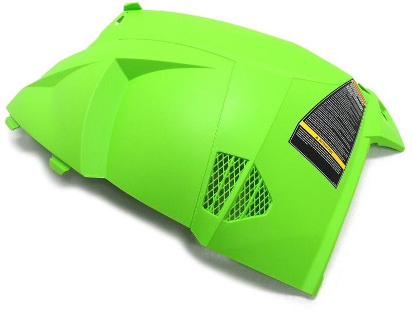 PANEL,SIDE-LH MED GRN-W/WARNING DECAL