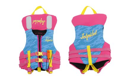 Jetpilot Cause Kids ISO 100N Neo Vest sinine/roosa