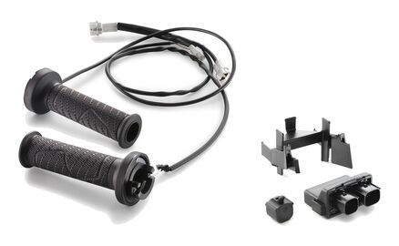 Heated grip kit