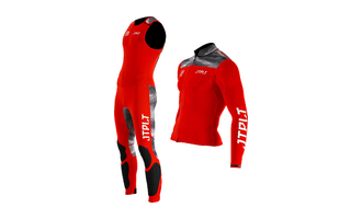 Jetpilot RX Vault kaheosaline kalipso punane/must/camo