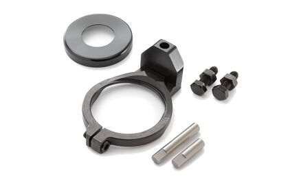 Steering damper counter bearing