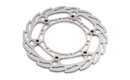 Flame brake disc