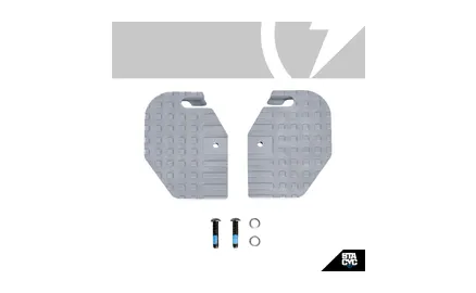Pikendatud Jalarauad - Gunmetal 12/16Edrive