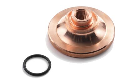 Factory cylinder head combustion chamber insert