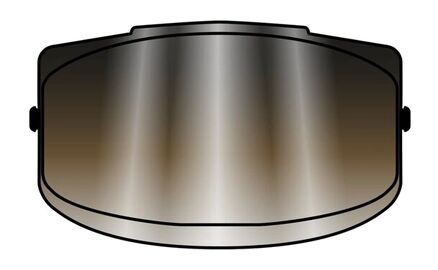 SPARK 2 VISOR SILVER MIRRORED OS