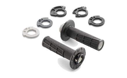Lock-on grip set