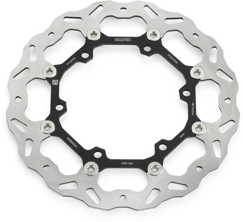 Wave brake disc
