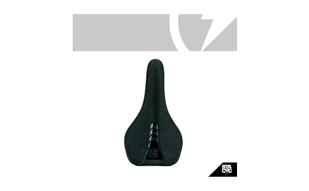SADDLE - BLACK/BLACK CHEVRON
