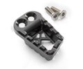 Foot brake lever step plate