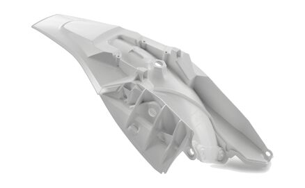 Fender back valge